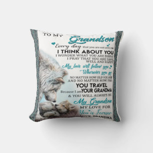 Almofada Carta Personalizada Ao Meu Avô, Amor, Avô