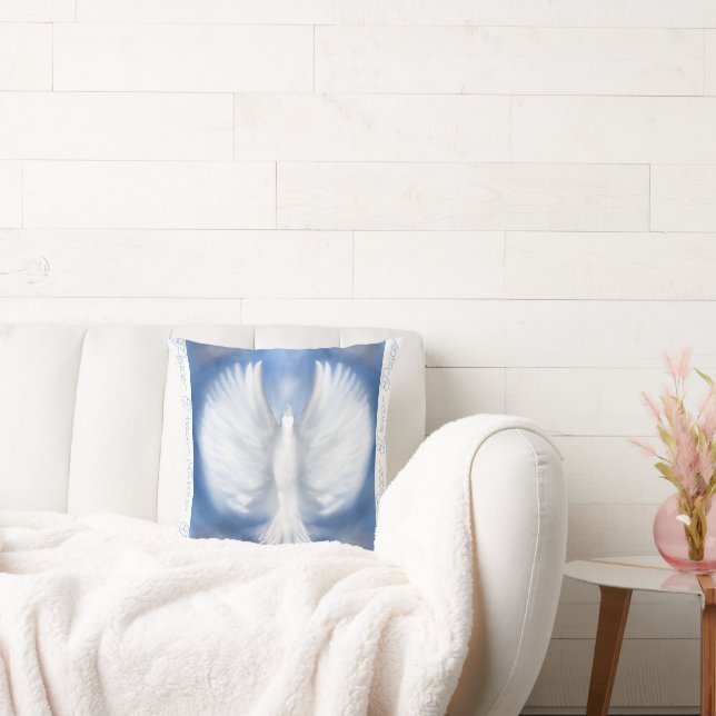 Almofada Cartão plano de Anos novos de Natal de Paz (Sofá)