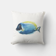 Cartão postal do peixe Powder Blue Tang