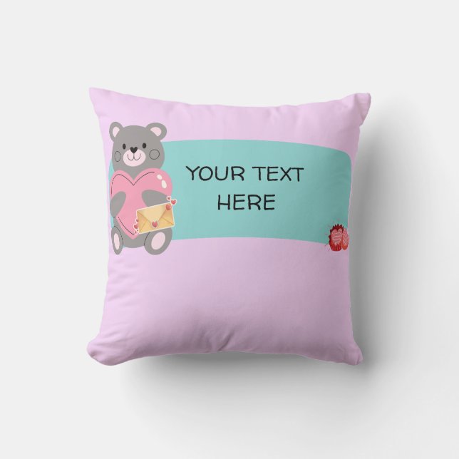 ALMOFADA CARTAZEM PERSONALIZÁVEL (Frente)