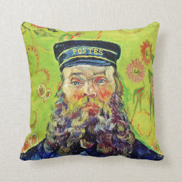 Almofada Carteiro Joseph Roulin Vincent van Gogh do retrato