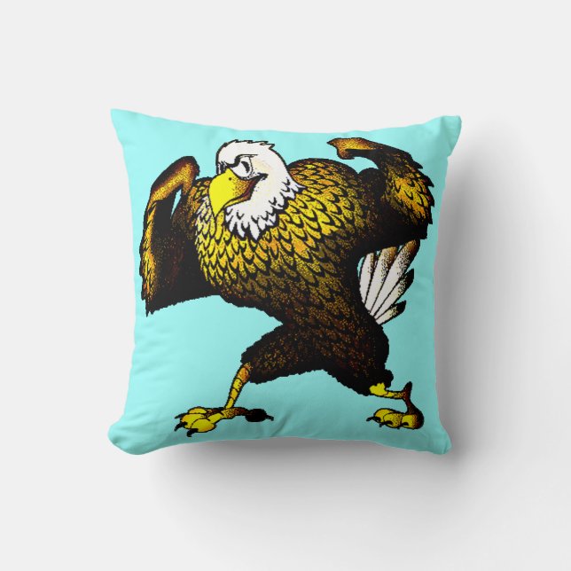 Almofada Cartoon Fighting Eagle (Frente)