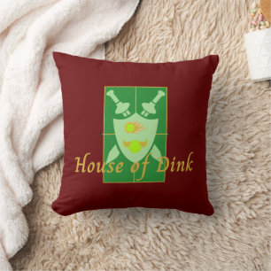 Almofada Casa de Dink Pickleball Crest