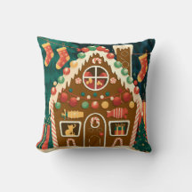 Casa de doces decoração de Natal