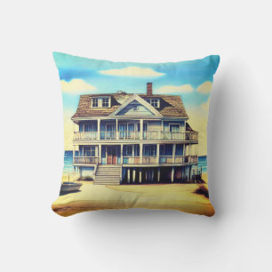 Almofada Casa de Praia na Areia
