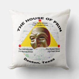 Almofada Casa de Prin Fasthouse Cobits PoPo Denton Texas