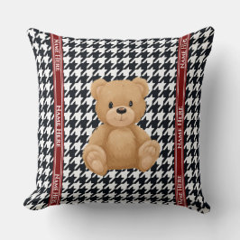 Almofada Casa do Urso Houndstooth,