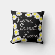 Casa doce Daisy Black White e Yellow