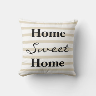 Almofada Casa doce Home listrada personalizada