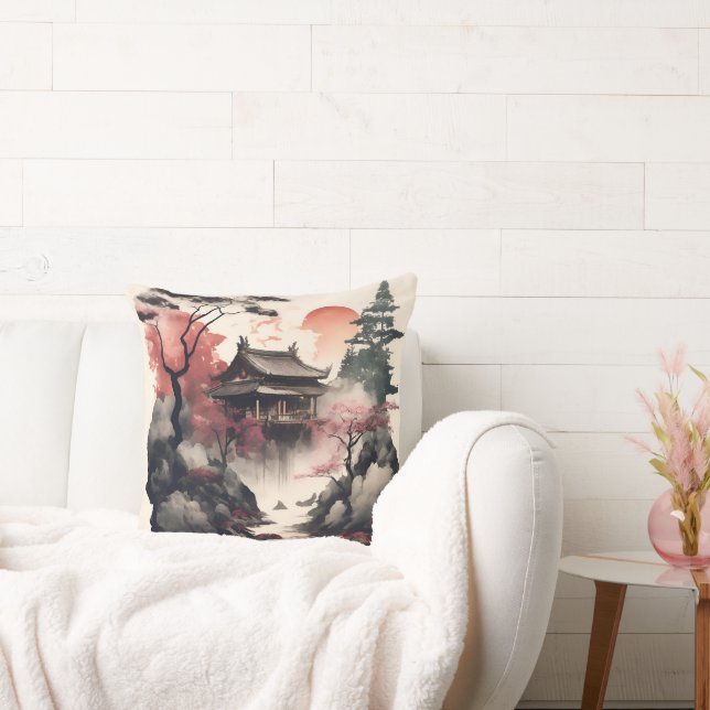 Almofada Casa isolada no leste. (Sofá)