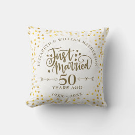 Almofada Casados Há 50 Anos de Casamento
