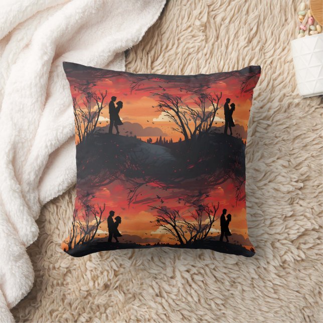 Almofada Casal Apaixonado  (Cobertor)