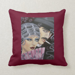 Almofada Casal do art deco, travesseiro decorativo