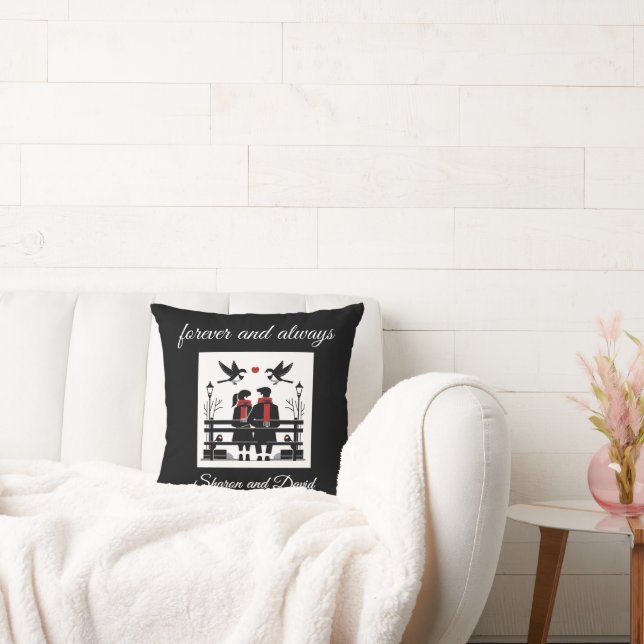 Almofada Casal para sempre (Sofá)