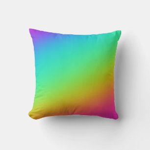 Almofada Casamento com Gradiente Bright Rainbow