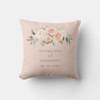 Casamento Elegante De Aquarela Floral Cor-De-Rosa 