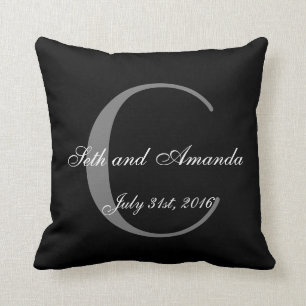 Almofada Casamento Keepsasasaame Monograma Personalizado