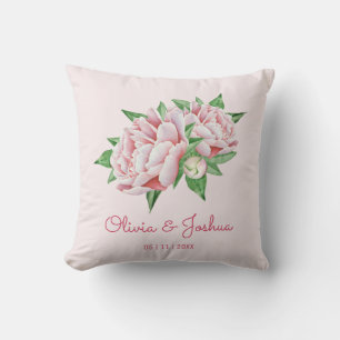 Almofada Casamento Pink Peony