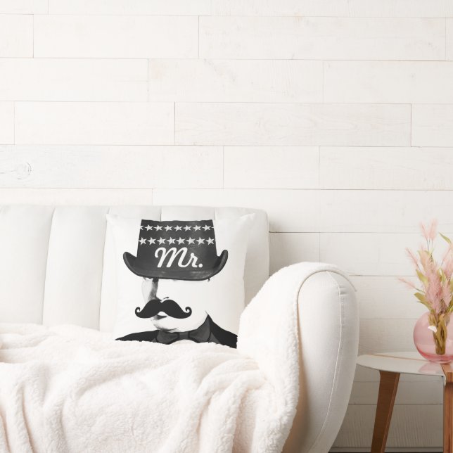 Almofada Casamentos do Sr. Vintage Roaring 20 (Sofá)