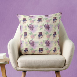 Almofada Cascas-do-mato-roxo vitoriano