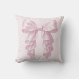 Almofada Cascata Rosa Laço Babado Elegante Chique Feminino