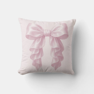 Almofada Cascata Rosa Laço Frufru Elegante Chique Feminina