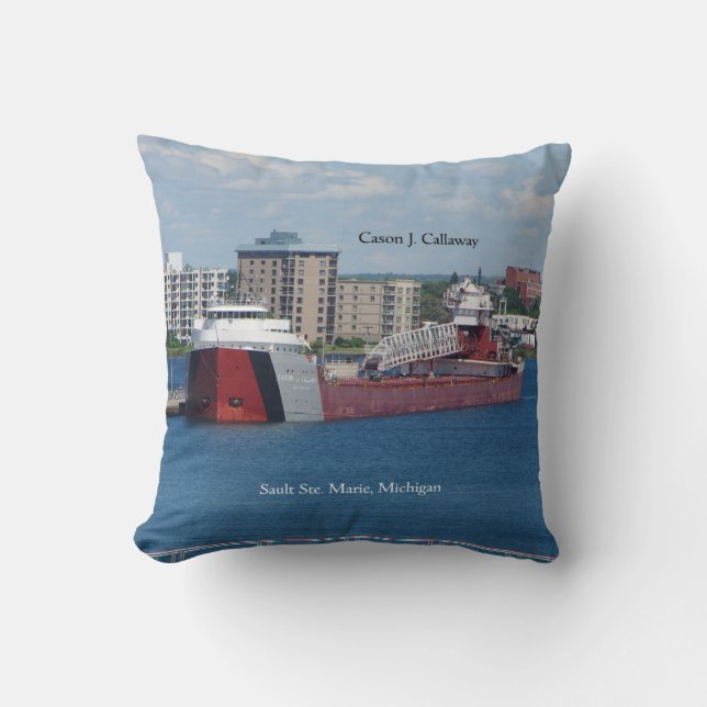 Almofada Cason J. Callaway, travesseiro quadrado duplo (Frente)