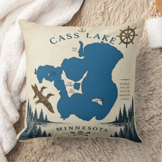 Almofada Cass Lake, Minnesota Casa de Férias & Presentes