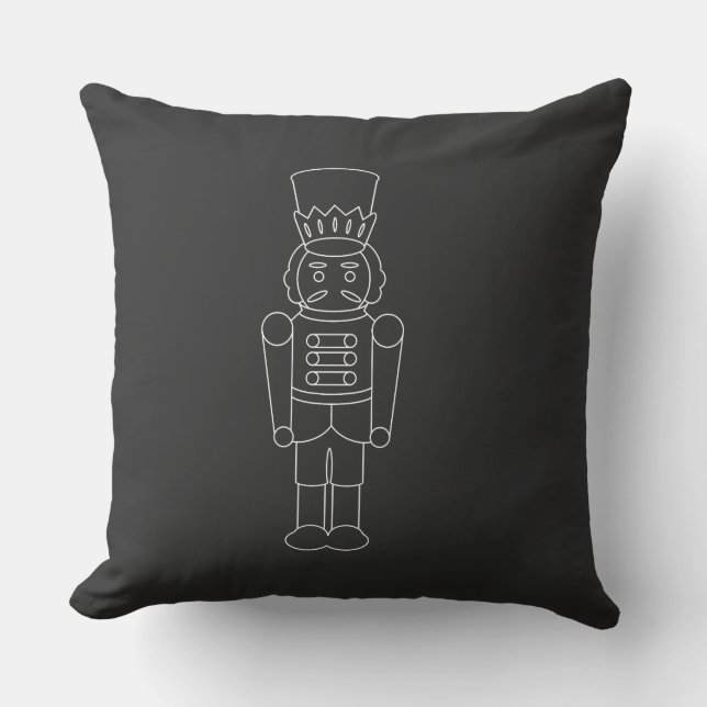 Almofada Casse-noisette minimaliste : design épuré unique (Frente)