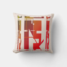 Castanho Dourado Vermelho Laranja no Mosaico de Ar