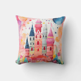Almofada Castelo de Contos de Fadas Personalizado