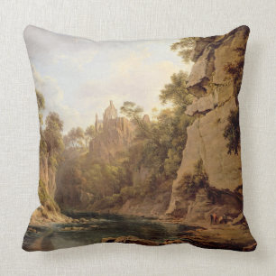 Almofada Castelo de Hawthornden, perto de Edimburgo,