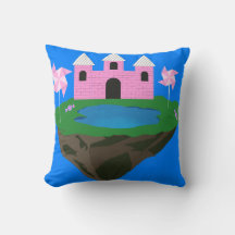 Castelo Mágico Flutuante Fantasia