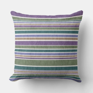 Almofada "CASUAL CABANA STRIPE" Divertida Tendência Colorid