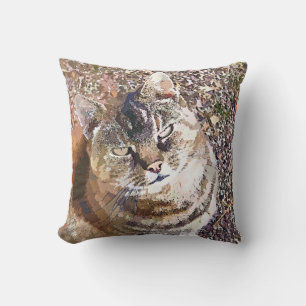 ALMOFADA CAT DE GATO MALHADO