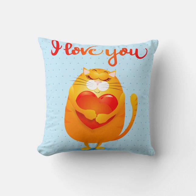 Almofada Cat in Love (Frente)