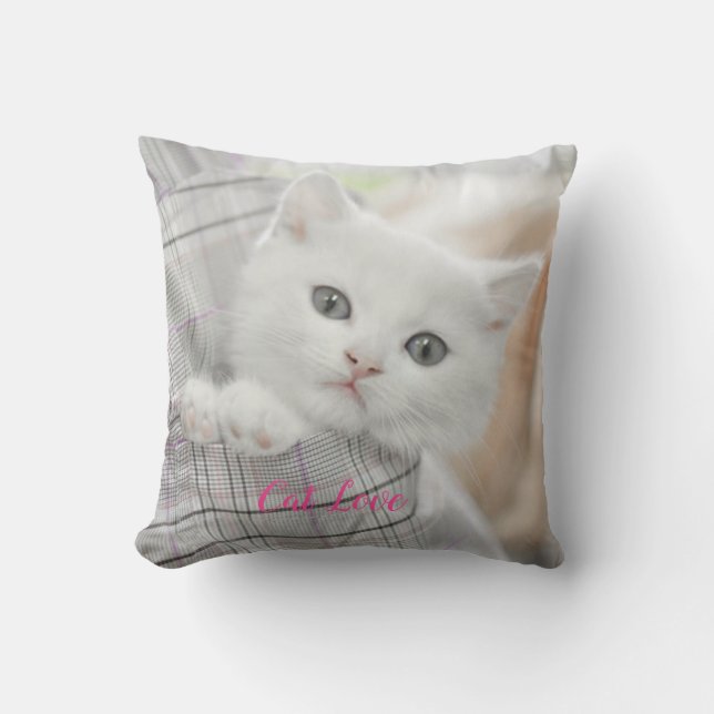 Almofada Cat Love Popular Design Gift (Frente)