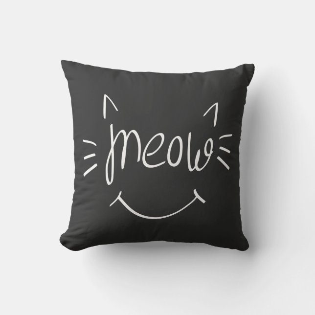 Almofada Cat Lover Meow (Frente)