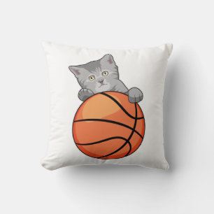 Almofada Cat with Basketball