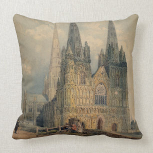 Almofada Catedral de Lichfield, Staffordshire, 1794 (w/c