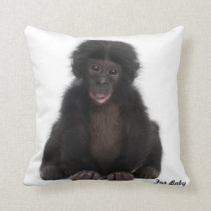 Almofada Categoria do design do bebê da pele do macaco um