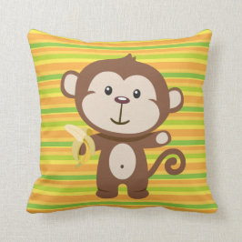 Almofada Categoria do macaco das crianças um travesseiro