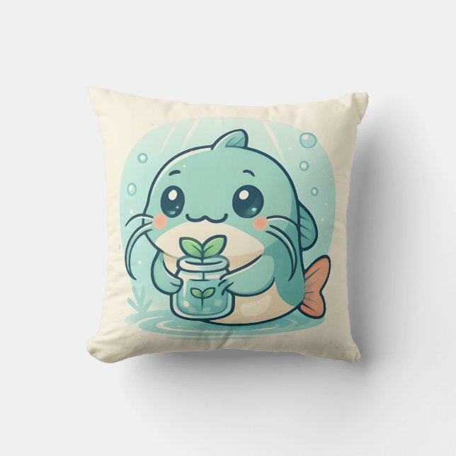 Almofada Catfish Plant Parent (Frente)