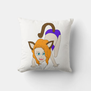 Almofada catgirl chibi