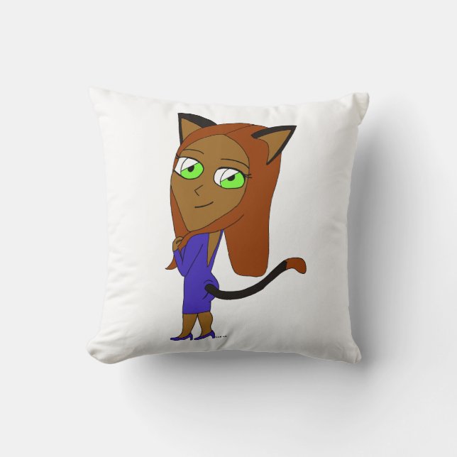 Almofada catgirl chibi (Frente)
