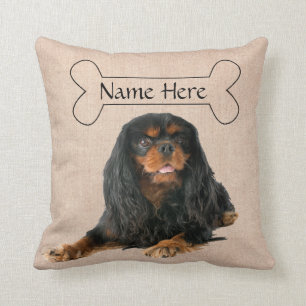 Almofada Cavaleiro Personalizado Rei Charles Spaniel Dog