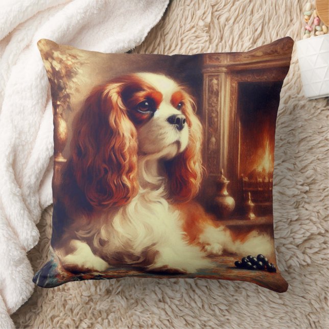 Almofada Cavalier King Charles Spaniel (Cobertor)