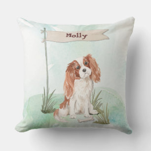 Almofada Cavalier Rei Charles Spaniel Pet Cavalier