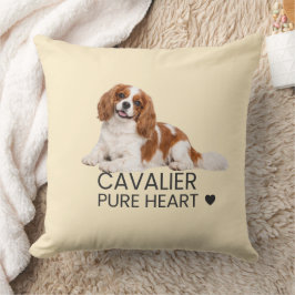 Almofada Cavalier – Travesseiro de Lançamento de Coração Pu