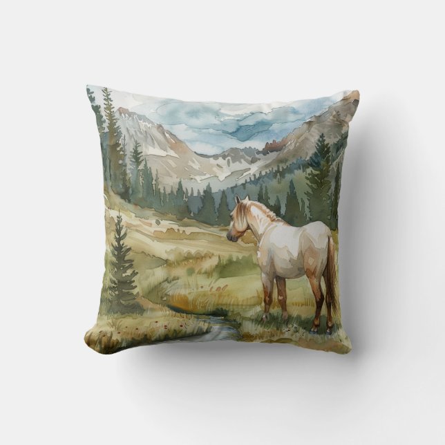 Almofada Cavalo da Montanha (Frente)